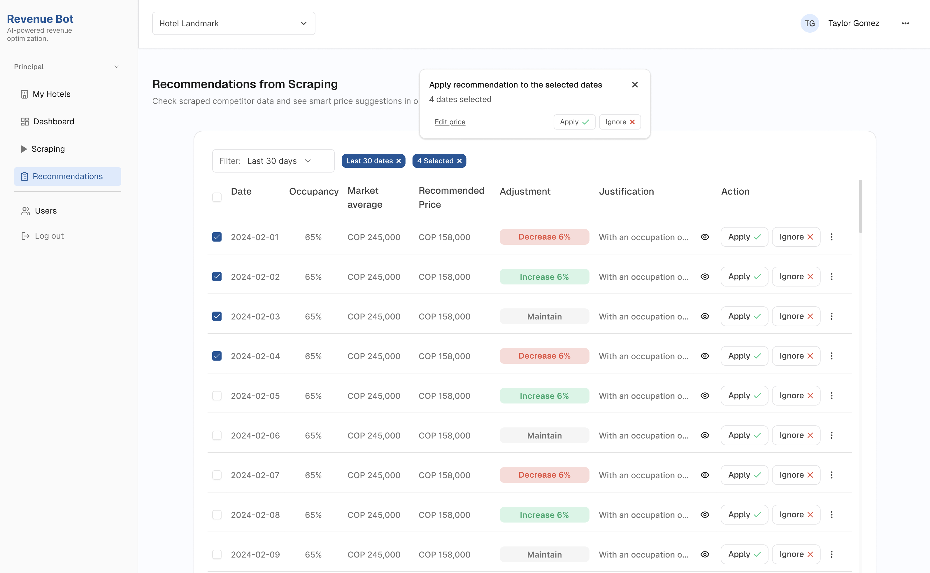 An illustrative sketch of a flower